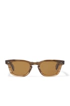 Lo-B Bamboo Fade Sunglasses